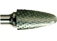 Борфреза парабола с закругленным углом тип F