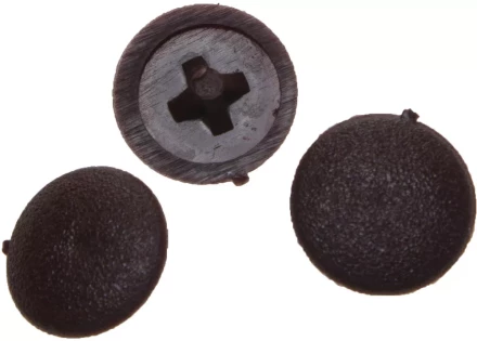 Заглушка декоративная ЗУБР под шуруп, цвет кр-дерево, шлиц №2, ТФ6, 40шт 4-308156-5 купить в Ханты-Мансийске