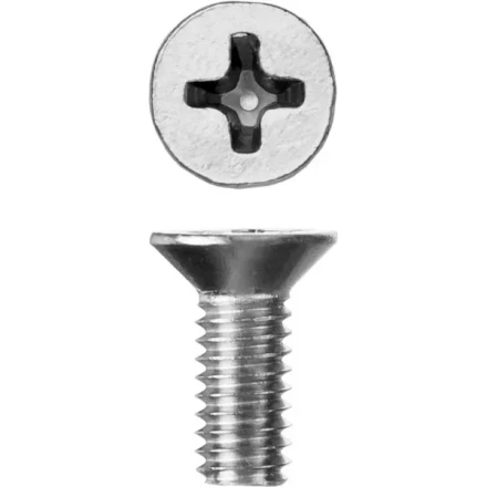 Винт ЗУБР &quot;МАСТЕР&quot; DIN 965, класс прочности 4.8, оцинкованный, M4x10мм, 5кг 303110-04-010 купить в Ханты-Мансийске