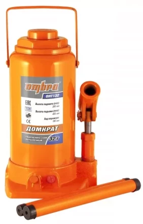 Домкрат бутылочный 32т подъем 285-465 мм OHT132 Ombra купить в Ханты-Мансийске