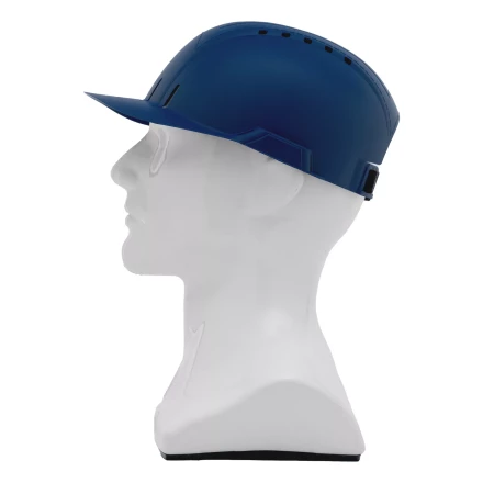 Каскетка защитная &quot;Стиль&quot;, пластиковая, синяя Сибртех 89170 купить в Ханты-Мансийске