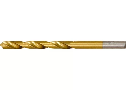 Сверло по металлу 10 мм HSS нитридтитановое покрытие цилиндрический хвостовик MATRIX 717950 купить в Ханты-Мансийске