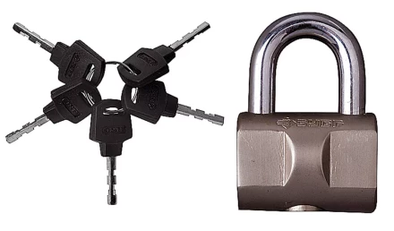 Замок навесной ЗУБР &quot;серия 231&quot; с закаленной дужкой, 40мм 4-37231-40 купить в Ханты-Мансийске