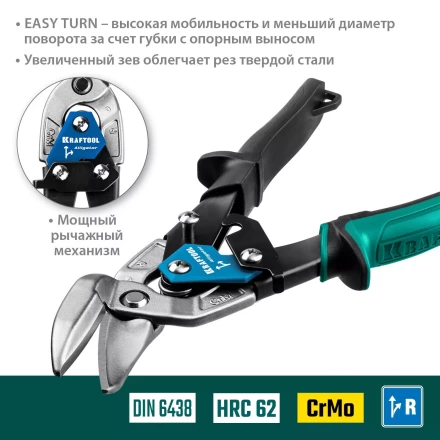 Ножницы по металлу двухрычажные Alligator 2328-OR купить в Ханты-Мансийске