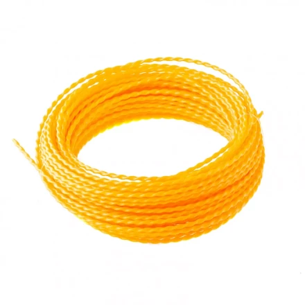 Леска для триммера овальная витая 2,0 мм х 15 м блистер Россия Denzel 96136 купить в Ханты-Мансийске