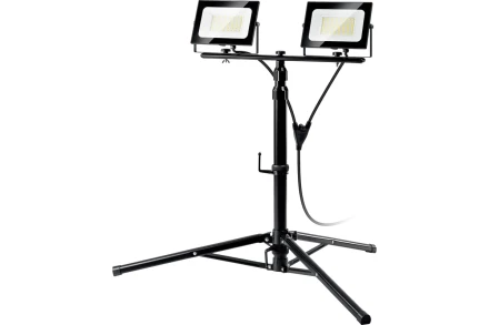 ЗУБР ПСК 50х2, 2 х 50 Вт, 6500 К, IP 65, 1.6 м, светодиодные прожекторы на штативе, Профессионал (57145-2-50) купить в Ханты-Мансийске