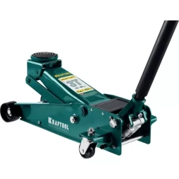 Домкрат гидравлический подкатной "Kraft-Lift", 3т, 133-465 мм, KRAFTOOL 43450-3 43450-3