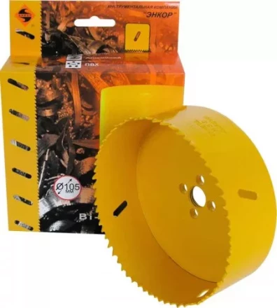 Коронка Bi-Metal Ф105 мм М42 Энкор 24405 купить в Ханты-Мансийске