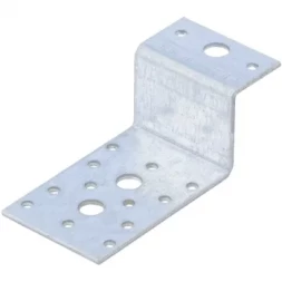 Крепежный уголок Z-образный, KUZ 35х70х55 мм, цинк СИБРТЕХ Россия 46536