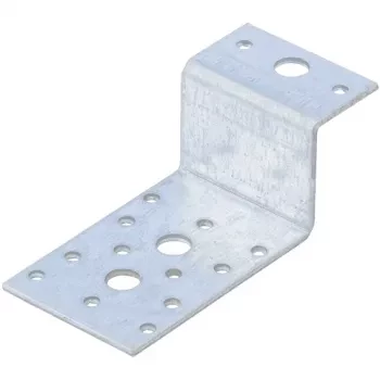 Крепежный уголок Z-образный, KUZ 35х70х55 мм, цинк  СИБРТЕХ Россия 46536 купить в Ханты-Мансийске