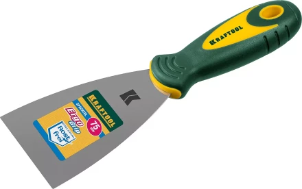 Шпательная лопатка KRAFTOOL с 2-компонент ручк, профилиров нержав полотно, 75мм 10035-075 купить в Ханты-Мансийске