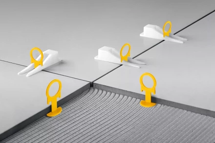 ЗУБР КОЛЬЦО, 1,5 мм, зажим, 100 шт, система выравнивания плитки (33860-100) купить в Ханты-Мансийске