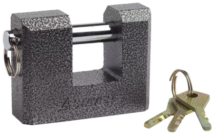 Замок STAYER &quot;MASTER&quot; навесной, П-образн.металлический корпус, с закаленной дужкой, в коробке, 80мм 37143-80 купить в Ханты-Мансийске
