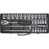 Набор торцовых головок KRAFTOOL &quot;INDUSTRIE QUALITAT&quot; (1/2&quot;) универсальный, Cr-V, металлический кейс, 28 предметов 27892-H28_z01 купить в Ханты-Мансийске