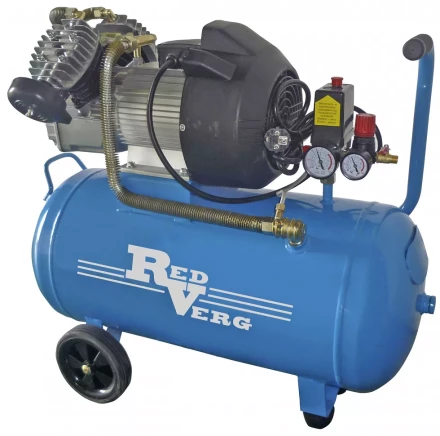 Компрессор масляный поршневой прямой привод RedVerg RD30/50 купить в Ханты-Мансийске