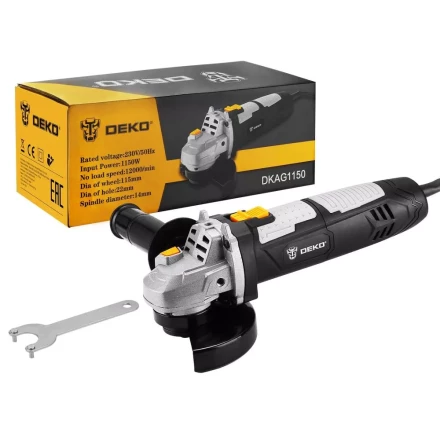 Углошлифовальная машина УШМ DEKO DKAG1150, 063-2205 купить в Ханты-Мансийске