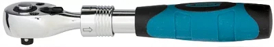 Ключ телескопический трещоточный 1/2"  305-445 мм CrV хромир. 2-х комп. рукоятка  Gross 14070
