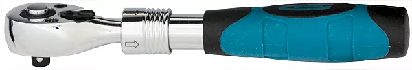 Ключ телескопический трещоточный 1/2"  305-445 мм CrV хромир. 2-х комп. рукоятка  Gross 14070 купить в Ханты-Мансийске