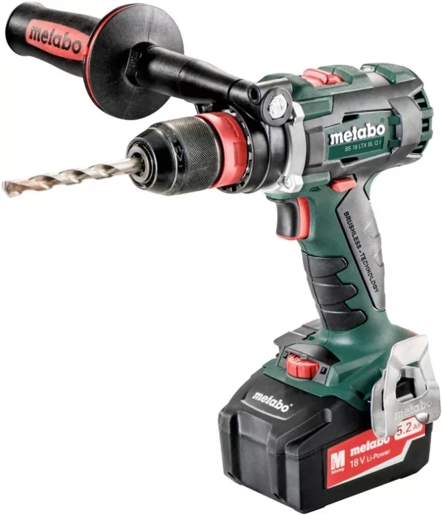 Аккумуляторная дрель-шуруповерт BS 18 LTX BL Q I Metabo купить в Ханты-Мансийске