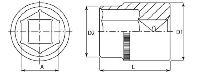 Головка торцевая 3/8"DR 10 мм  S04H3110  Jonnesway 48013 купить в Ханты-Мансийске
