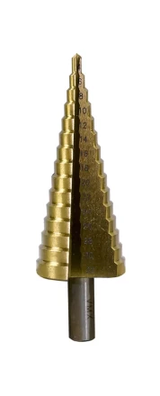 Сверло для металла ступенчатое 4-32мм 15 ступ шаг 2 ход 5 VMX 511632 купить в Ханты-Мансийске