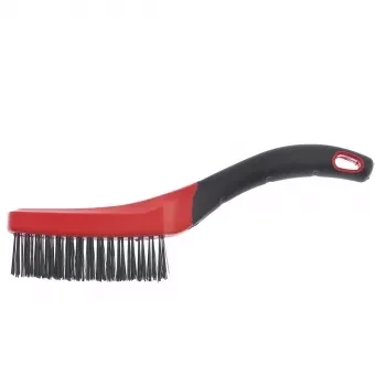 Щетка зачистная 4-х рядная двухкомпонентная рукоятка MATRIX 74834 купить в Ханты-Мансийске