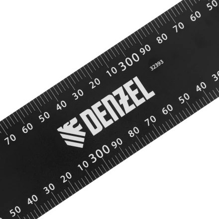 Угольник Denzel, 400 х 600 мм, алюминиевый, лазерная гравировка 32393 купить в Ханты-Мансийске