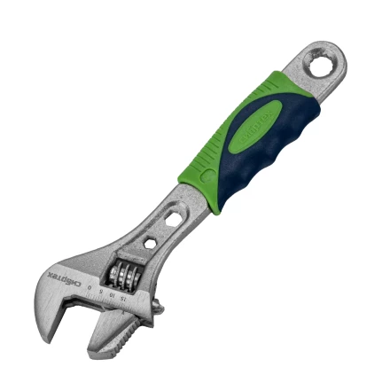 Ключ разводной Сибртех, 150мм, переставная губка, 2-х комп. рукоятка, 15597 купить в Ханты-Мансийске