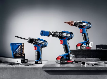 Дрель-шуруповерт 2 АКБ DL-12 A5 серия ПРОФЕССИОНАЛ купить в Ханты-Мансийске