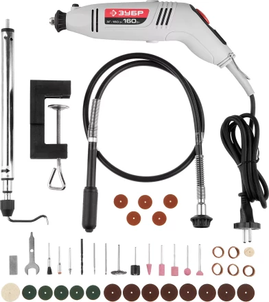 Гравер электрический + насадки ЗГ-160ЭК серия МАСТЕР купить в Ханты-Мансийске