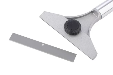 Скребок 100 мм фиксированное лезвие металлическая обрезиненная ручка MATRIX MASTER 79545 купить в Ханты-Мансийске