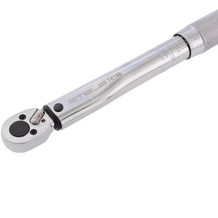 Ключ динамометрический 5-24 Нм 1/4 CrV хромированная Stels 14158 купить в Ханты-Мансийске