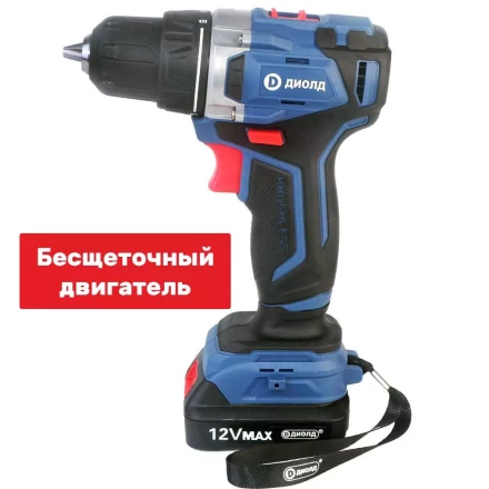 Аккумуляторная дрель-шуруповерт Диолд ДЭА-12ЛИ-08 купить в Ханты-Мансийске