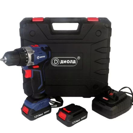 Аккумуляторная дрель-шуруповерт Диолд ДЭА-12ЛИ-08 купить в Ханты-Мансийске