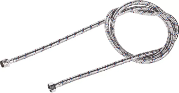 Подводка гибкая STAYER для воды, оплетка из нержавеющей стали, г/ш 1/2" - 2м 51015-G/S-200 купить в Ханты-Мансийске