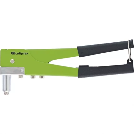 Заклепочник 270 мм переставной 0-90 градусов заклепки 2,4-3,2-4,0-4,8 мм СИБРТЕХ 40543 купить в Ханты-Мансийске