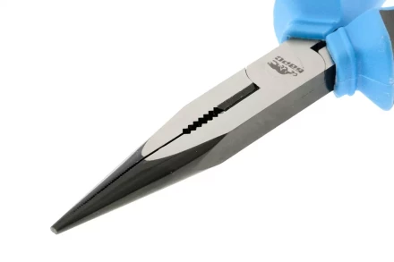 Длинногубцы прямые 200 мм хром-ванадий двухкомпонентные рукоятки БАРС 17196 купить в Ханты-Мансийске