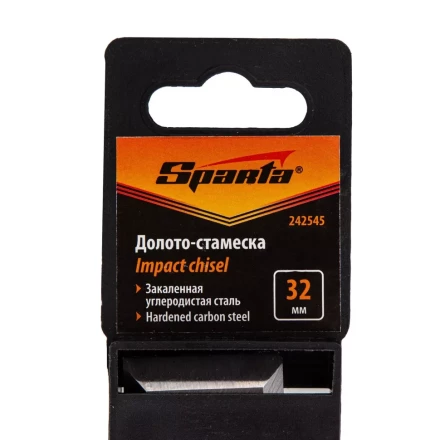 Долото-стамеска 32 мм, деревянная рукоятка// Sparta 242545 купить в Ханты-Мансийске