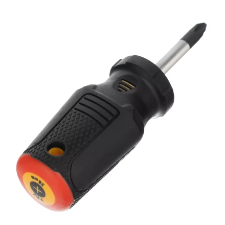 Отвертка PH2х38 мм, CrV, трехкомпонентная рукоятка Denzel 12186 купить в Ханты-Мансийске