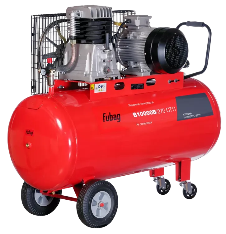 Компрессор масляный поршневой ременной Fubag  B10000B/270 СТ11  купить в Ханты-Мансийске