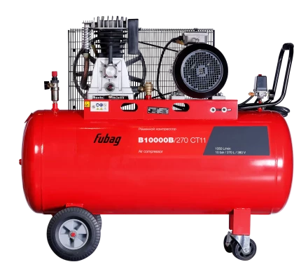 Компрессор масляный поршневой ременной Fubag  B10000B/270 СТ11  купить в Ханты-Мансийске