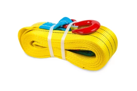 Буксир текстильный ленточный 10,0 т 6,0 м (крюк-крюк) 1002521 купить в Ханты-Мансийске