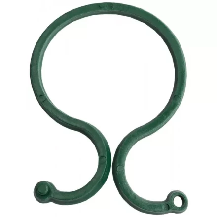 Крепление GRINDA для подвязки растений, тип - пластиковое кольцо с перехлестным креплением на защелке, 25шт 8-422377-H25_z01 купить в Ханты-Мансийске