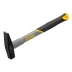 Молоток слесарный, 200 г Denzel, кованый, фибергласовая рукоятка c TPR покрытием 10482 купить в Ханты-Мансийске