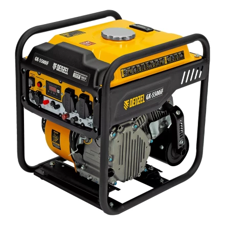 Генератор инверторный DENZEL GK-5500iF, 5,5 кВт, 230 В, ручной старт купить в Ханты-Мансийске