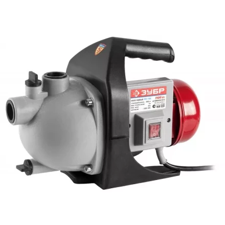 Насос ЗУБР поверхностный, 60л/мин, напор 44м, 1100Вт ЗНС-1100 купить в Ханты-Мансийске