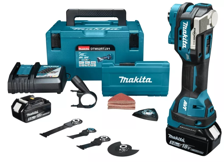Аккумуляторный мультитул Makita DTM52RTJX1 (2* 5Ач,  ЗУ) купить в Ханты-Мансийске
