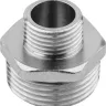 Бочонок ЗУБР "ЭКСПЕРТ" переходной, никелированная латунь, 1/2"-3/4" 51241-1/2-3/4 купить в Ханты-Мансийске