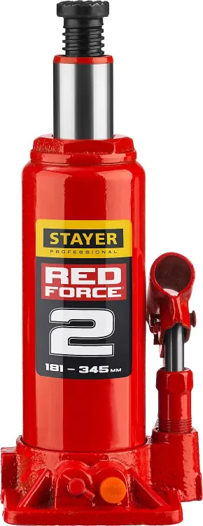 Домкрат STAYER "PROFI" гидравлический бутылочный, в кейсе, 2т, 148-278мм 43160-2-K купить в Ханты-Мансийске