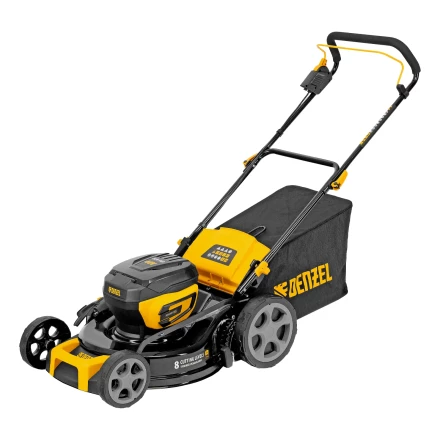 Газонокосилка аккумуляторная бесщет. DLM-460, 460 мм, травосб. 65 л., Li-Ion, 40 В // Denzel 58911 купить в Ханты-Мансийске